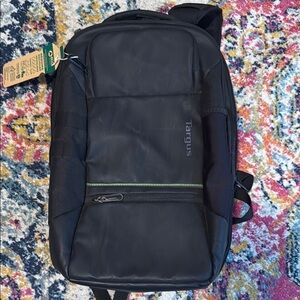 Targus Black ECO Smart Tech Travel Backpack NWT